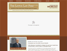 Tablet Screenshot of lintonhirshman.com